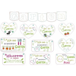 ITH - Gartenschilder Schilder & Wimpel Garten